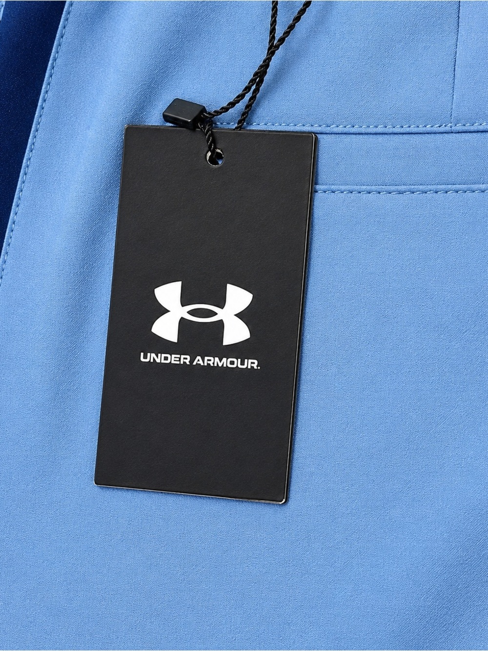 Under Armour Links Pull On Golf Shorts Women’s Size 14 Blue 5” NEW Performance - Picture 8 of 8